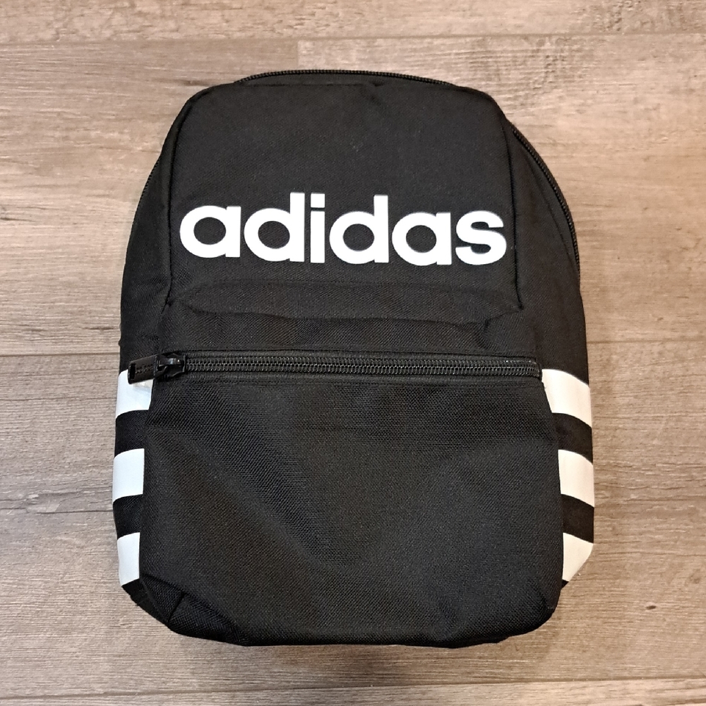 Adidas Black and White Insulated Lunch Bag. NWOT